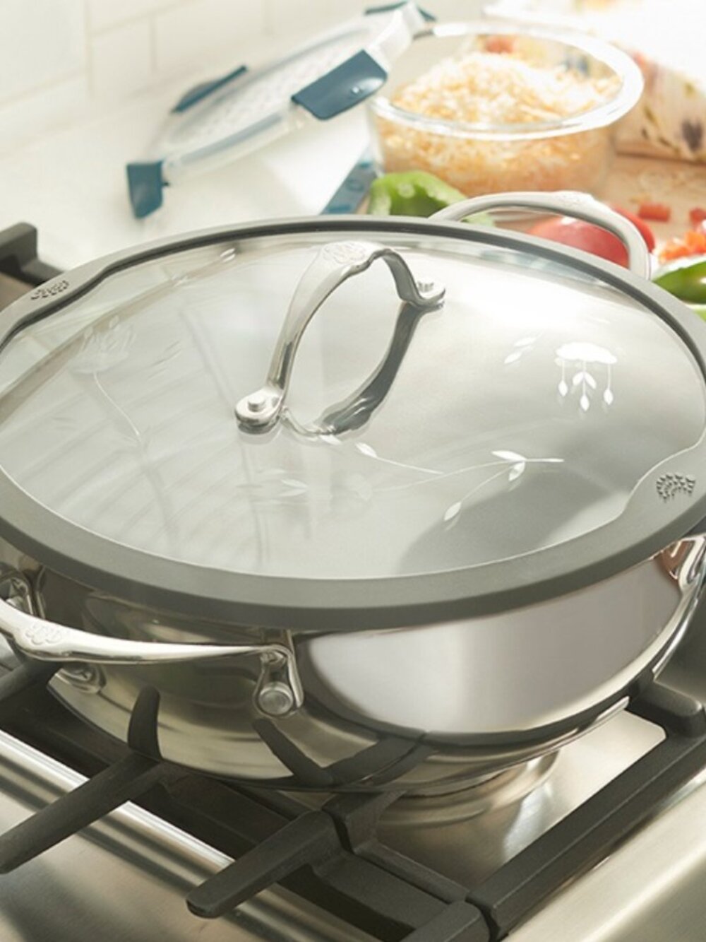 Princess Heritage® Signature 11" Nonstick Straining Skillet 10609